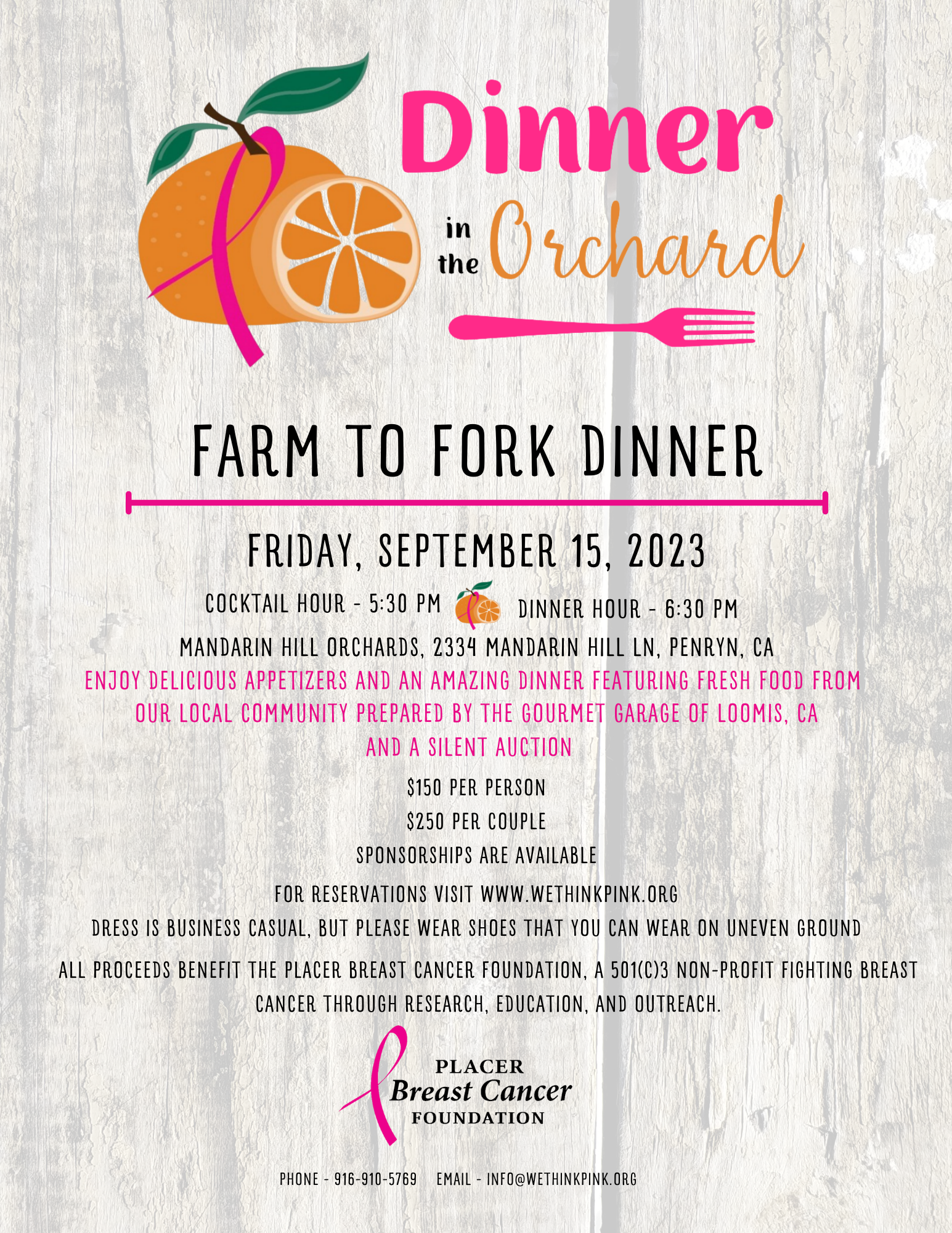 2023 Farm to Table Dinner